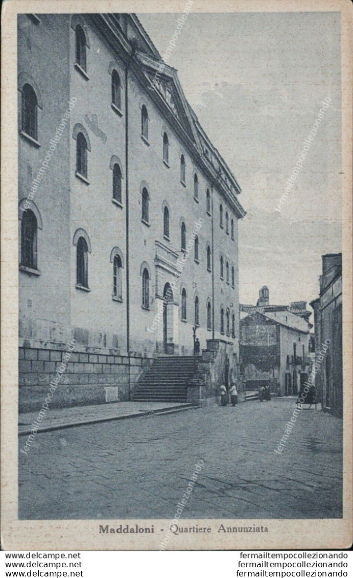 Ar333 Cartolina  Maddaloni Quartiere Annunziata Provincia Di Caserta - Caserta