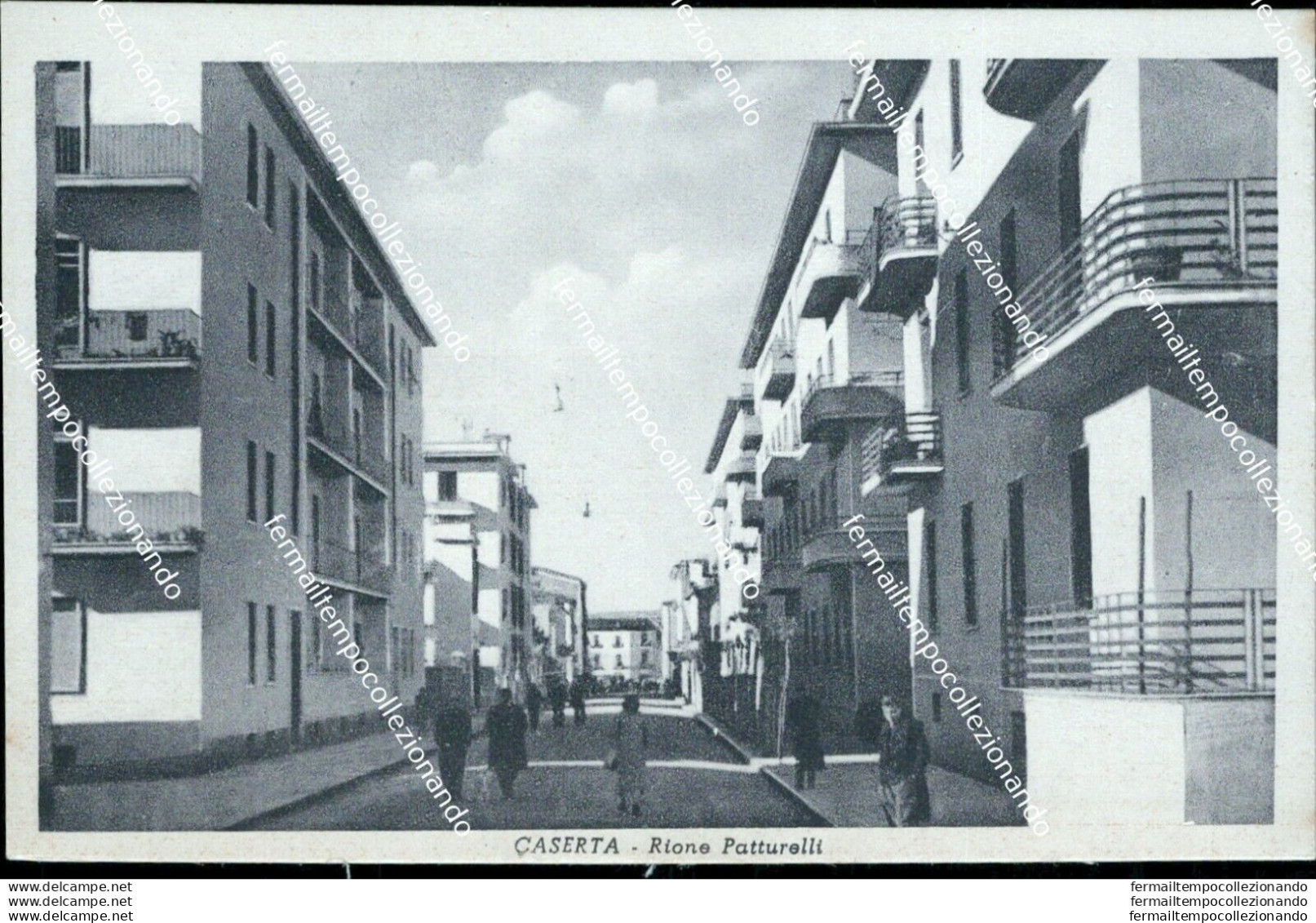 S688 Cartolina Caserta Citta' Rione Patturelli - Caserta