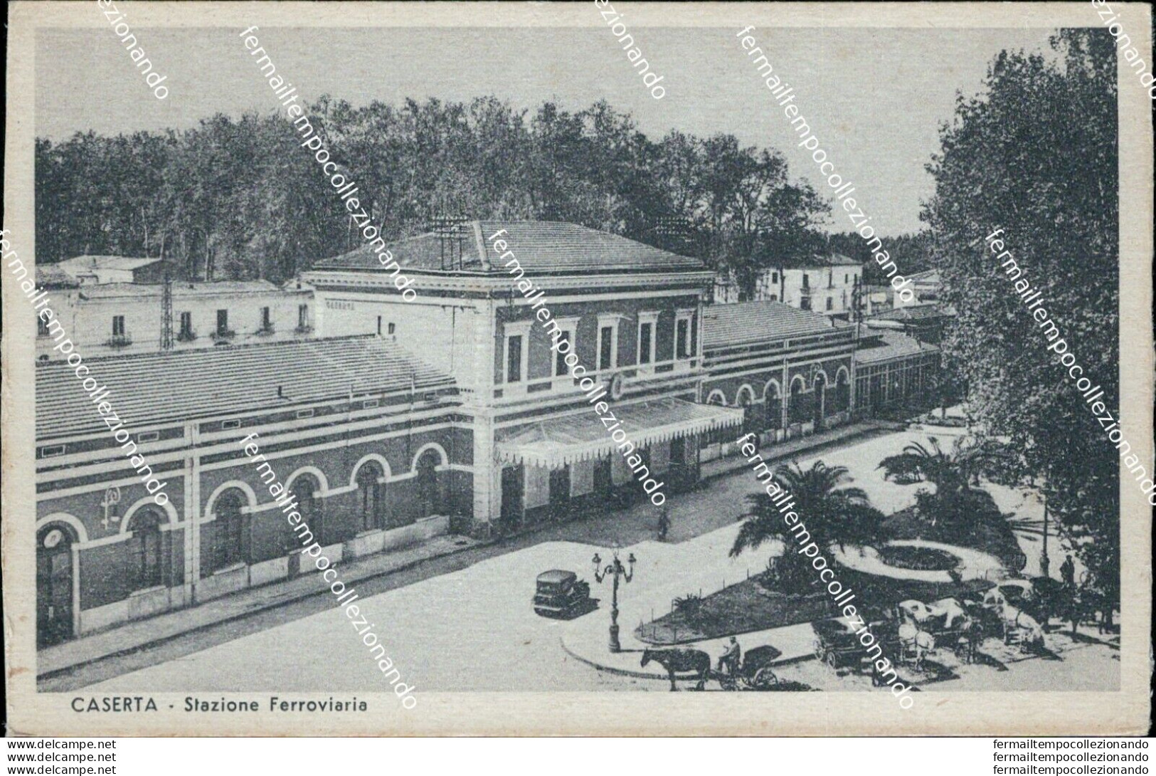 Bh202  Cartolina Caserta Citta' Stazione Ferroviaria - Caserta