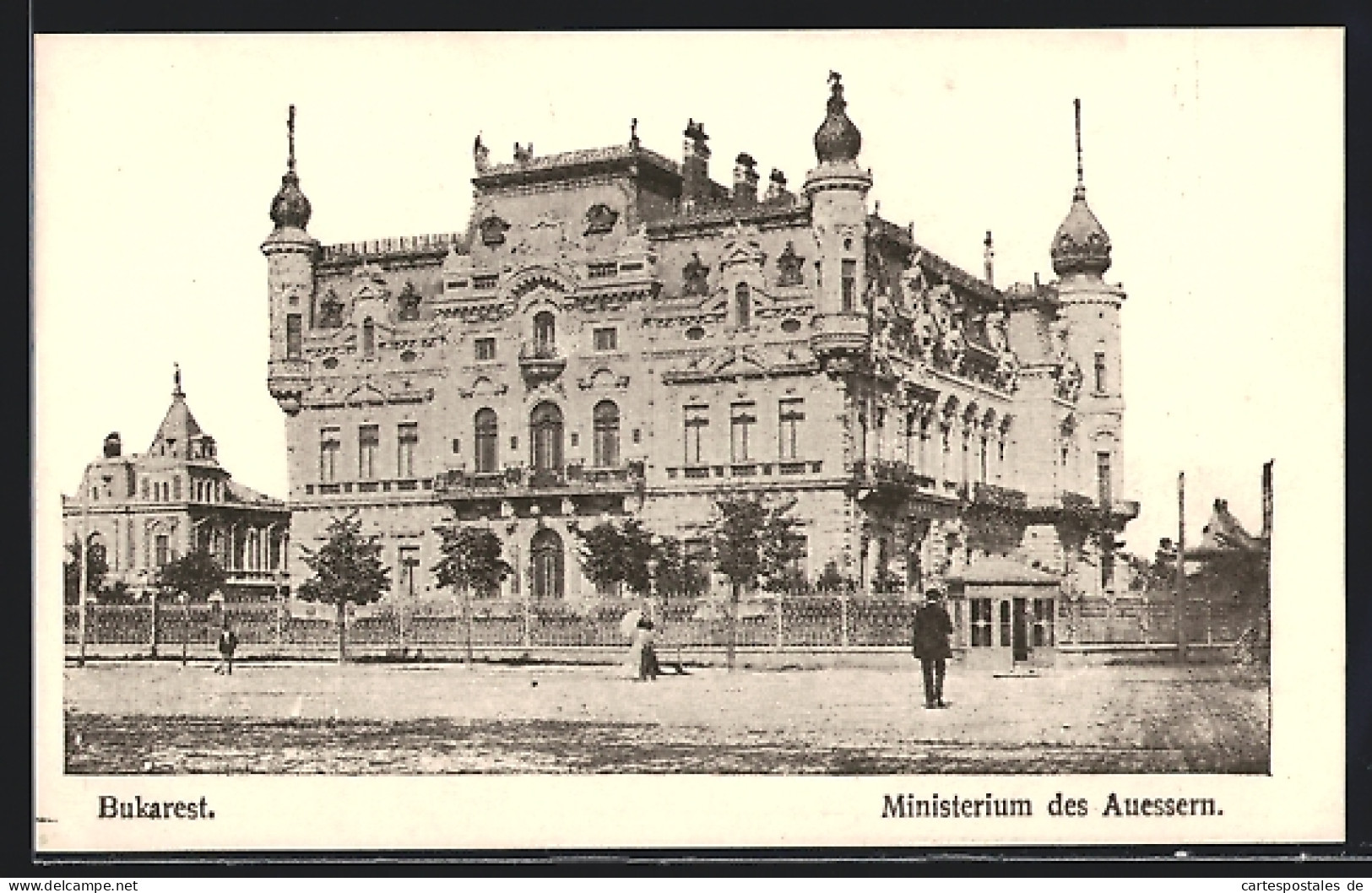 AK Bukarest, Ministerium Des Ausseren  - Rumänien
