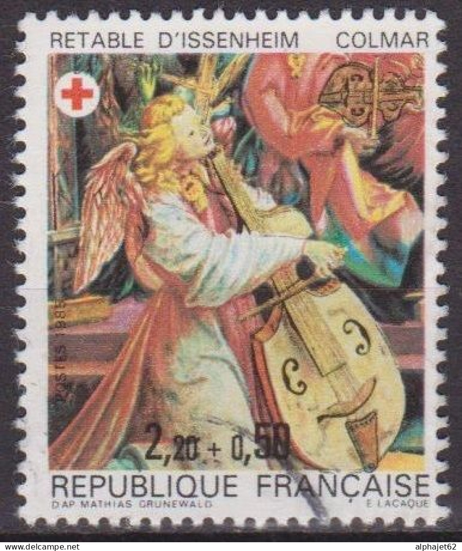 Croix Rouge - FRANCE - Retable D'Issenheim, Colmar - N° 2392 - 1985 - Used Stamps