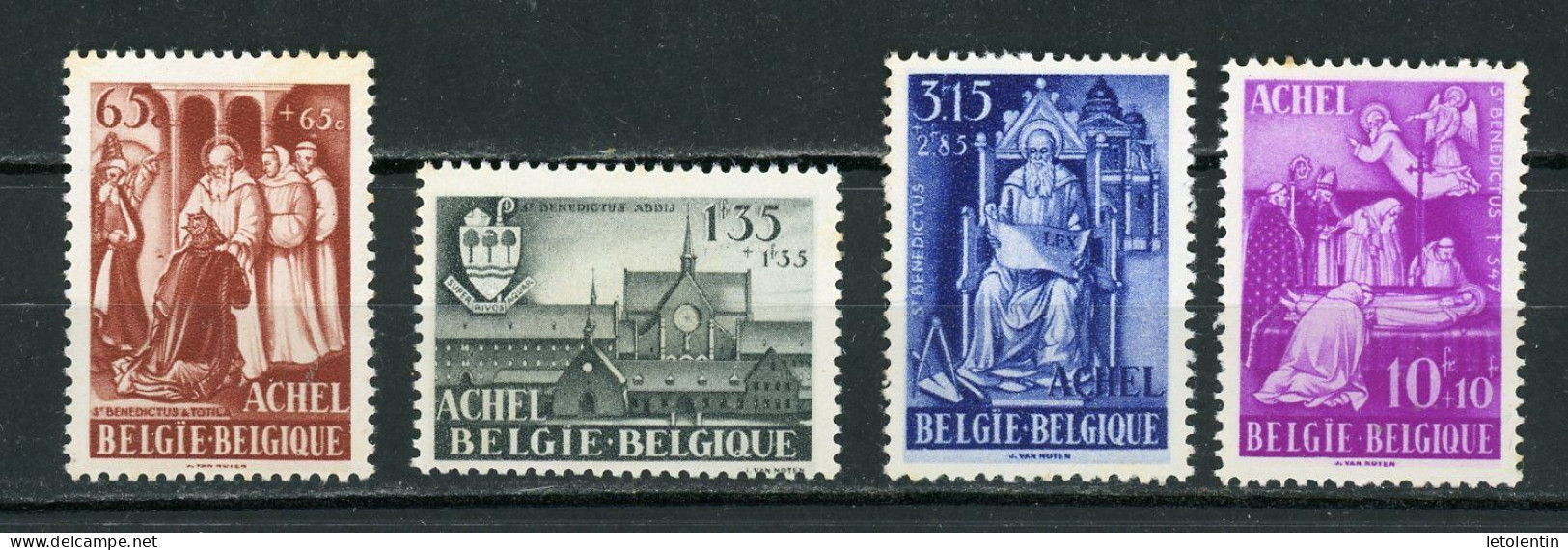 BELGIQUE -  ACHEL - N° Yvert 773/776 ** - Unused Stamps