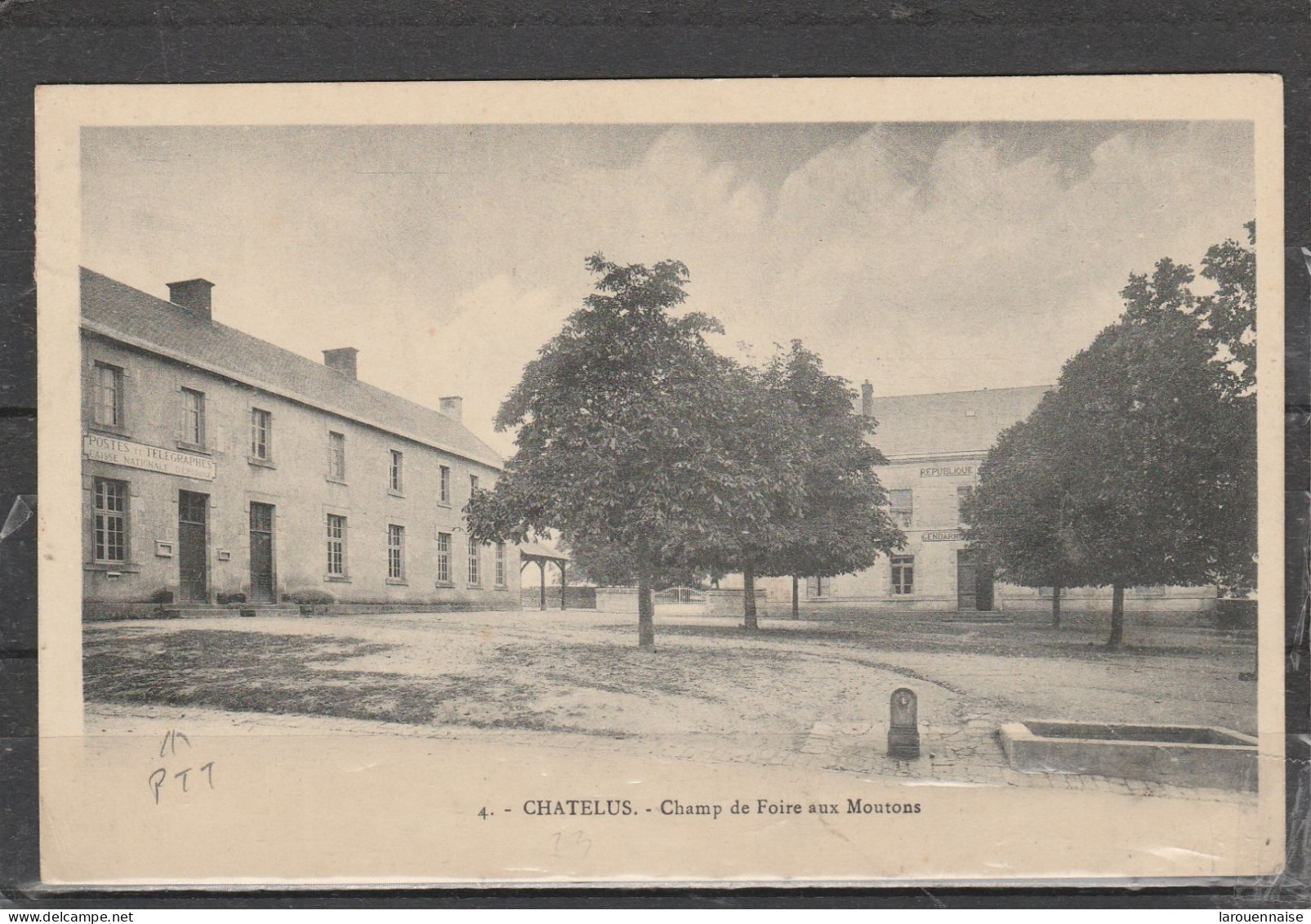 23 - CHATELUS - Champ De Foire Aux Moutons - Chatelus Malvaleix