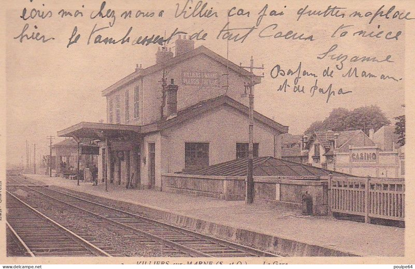 La Gare : Vue Intérieure - Villiers Sur Marne