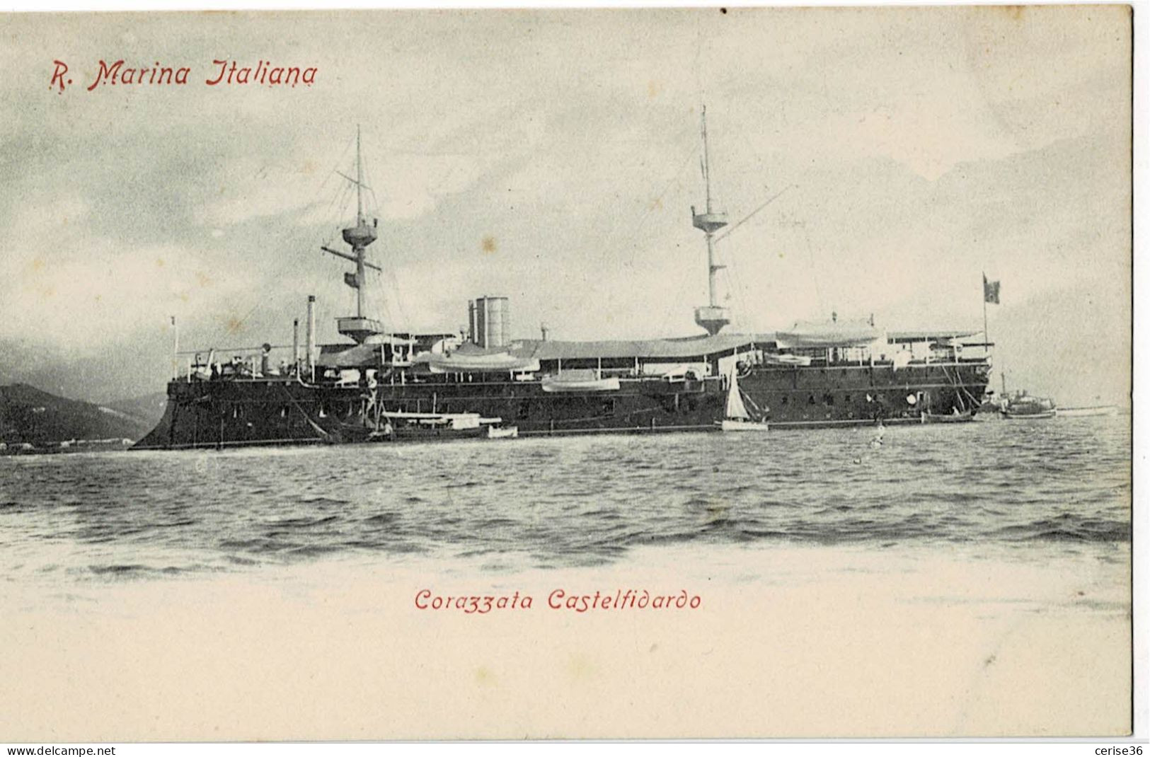 R.Marina Italiana Corozzata Castelfidardo - Warships