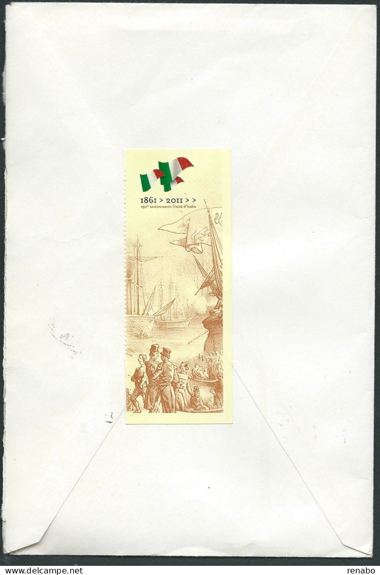 Italia 2015; La Spedizione Dei Mille Con Foglietto Incompleto + Lago Di Como - 2011-20: Cartas & Documentos