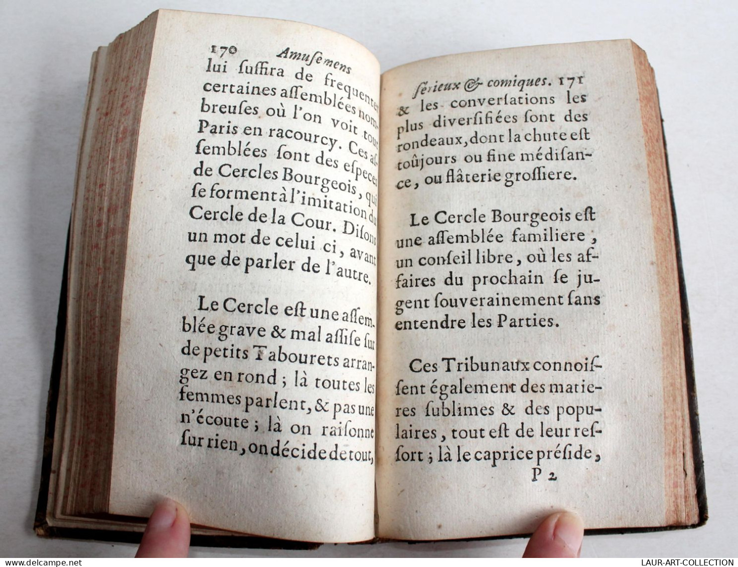 AMUSEMENS SERIEUX ET COMIQUES Par CH. RIVIERE DUFRESNY 1723 JEAN JOMBERT EDITION ORIGINALE, LIVRE XVIIIe SIECLE (2204.3) - 1701-1800
