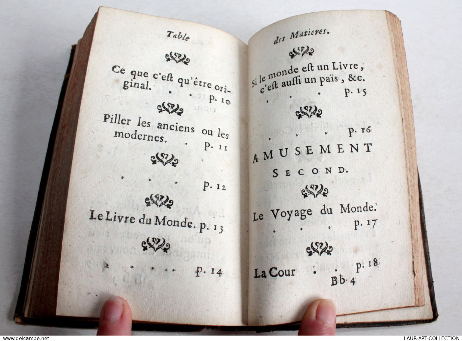 AMUSEMENS SERIEUX ET COMIQUES Par CH. RIVIERE DUFRESNY 1723 JEAN JOMBERT EDITION ORIGINALE, LIVRE XVIIIe SIECLE (2204.3) - 1701-1800