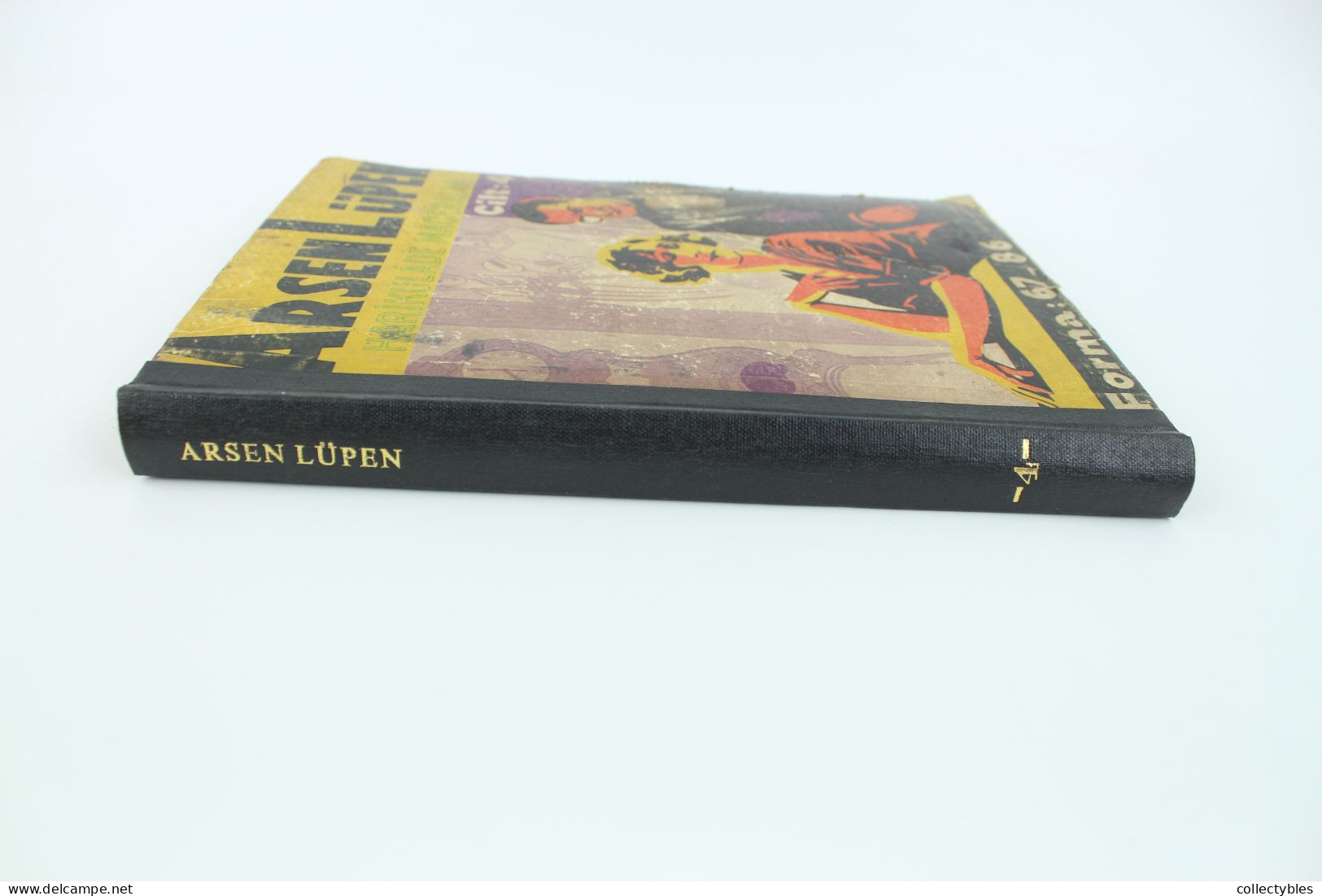 ARSENE LUPIN Turkish Book Series 1930s COMPLETE SET 1-6 Maurice Leblanc FREE SHIPPING Extremely Rare