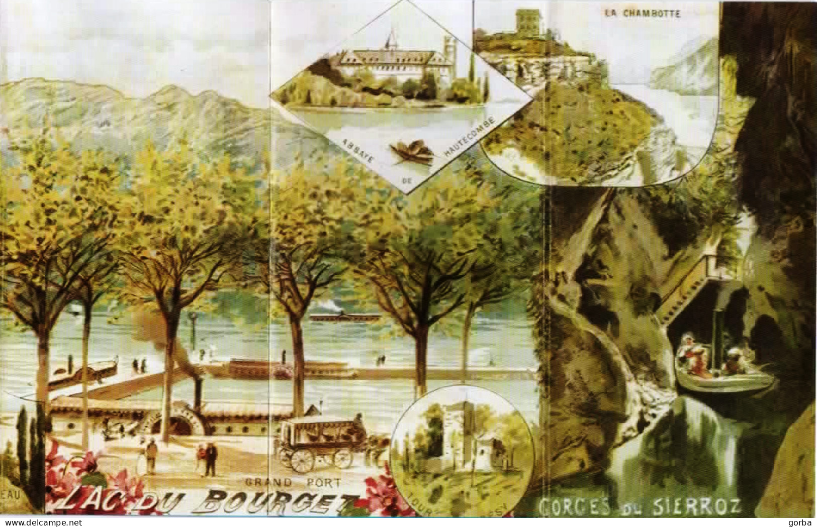 *Dépliant Touristique AIX Les BAINS (73) Au Fil De L'eau - - Toeristische Brochures