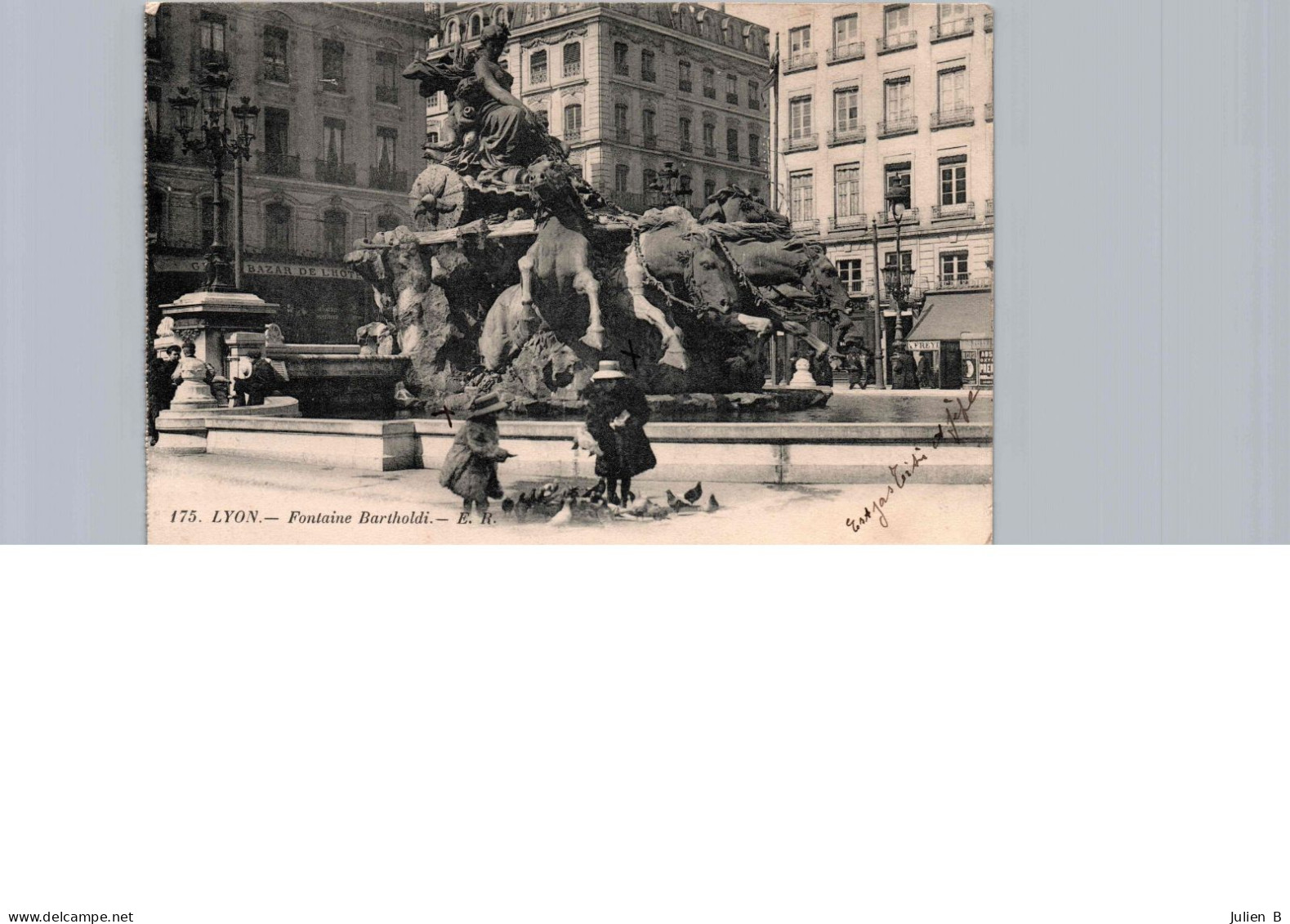 Lyon, La Fontaine Bartholdi - Lyon 1