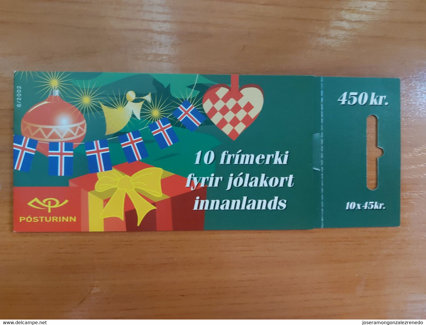 Islandia. Cat.ivert.carnet.952..año 2002..XX.. - Collections, Lots & Séries