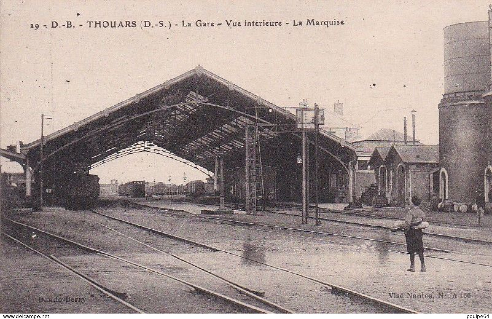 La Gare : Vue Intérieure - Thouars