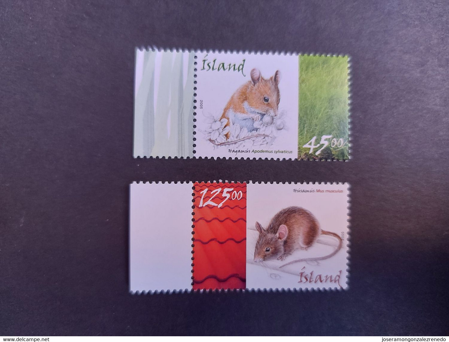 Islandia..cat.ivert .1015/6...Roedores  .S/c.  .XX.. - Unused Stamps