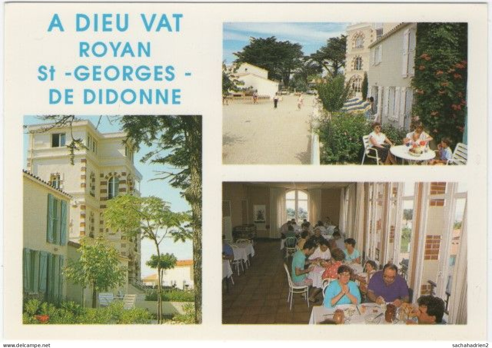 17. Gf. ST-GEORGES-DE-DIDONNE. Village De Vacances 'A Dieu Vat'. 3 Vues - Saint-Georges-de-Didonne