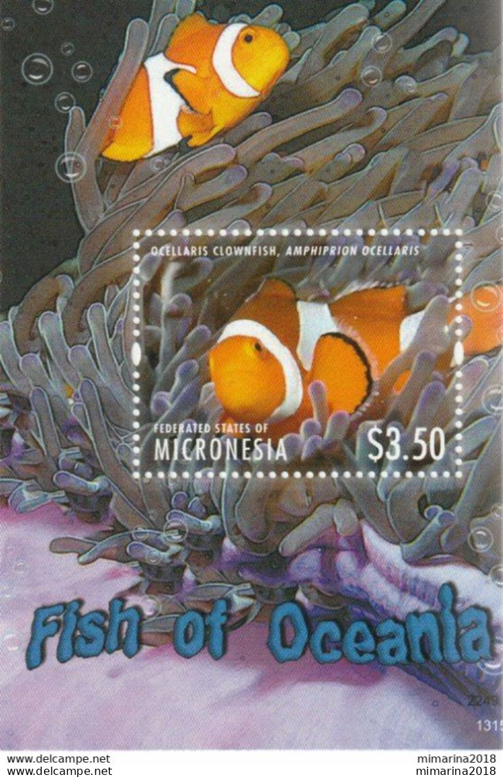 MICRONESIA  2013  MNH  "MARINE LIFE" 3 SCANNERS - Marine Life