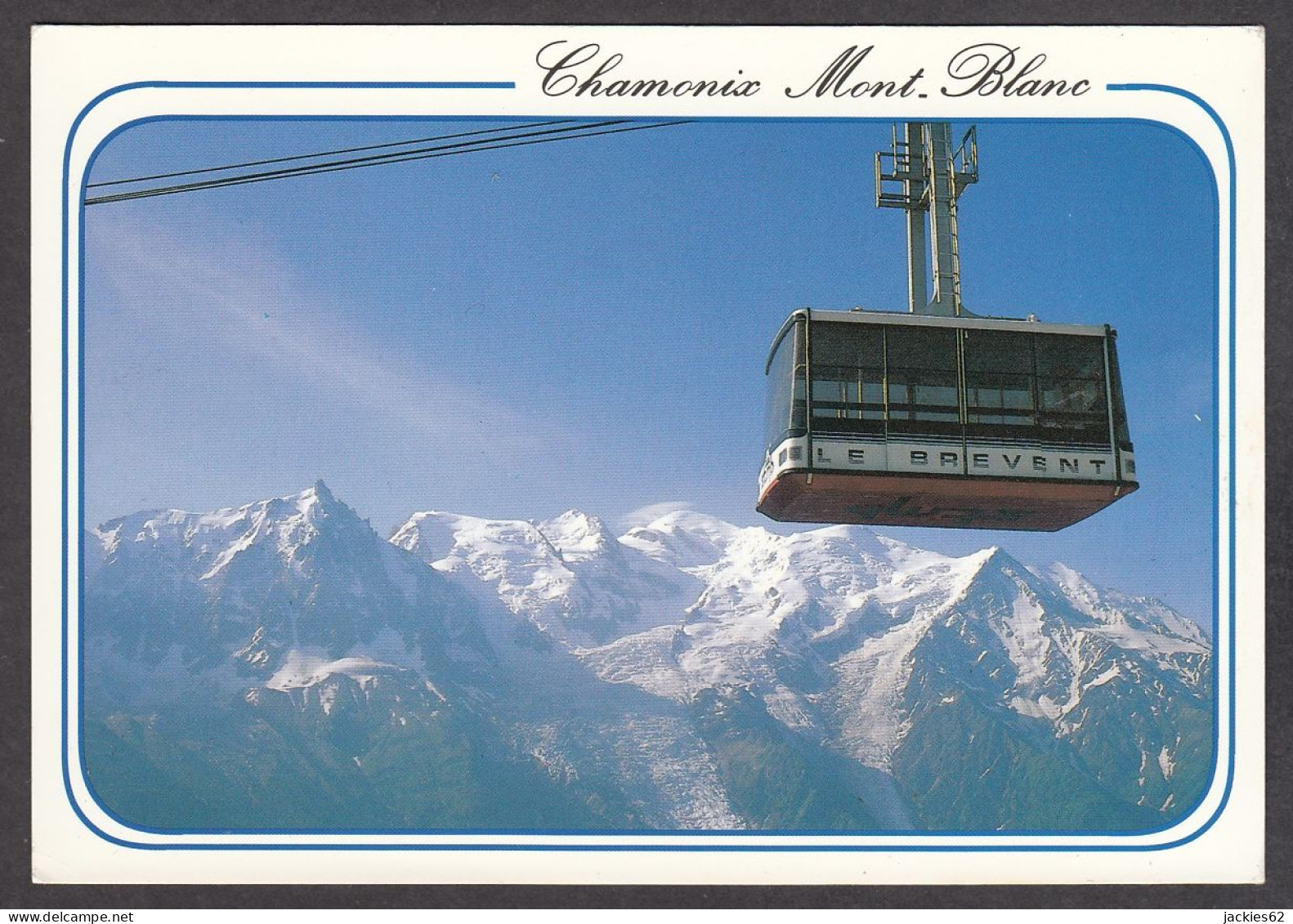 098823/ CHAMONIX, Téléphérique Planpraz - Le Brévent - Chamonix-Mont-Blanc