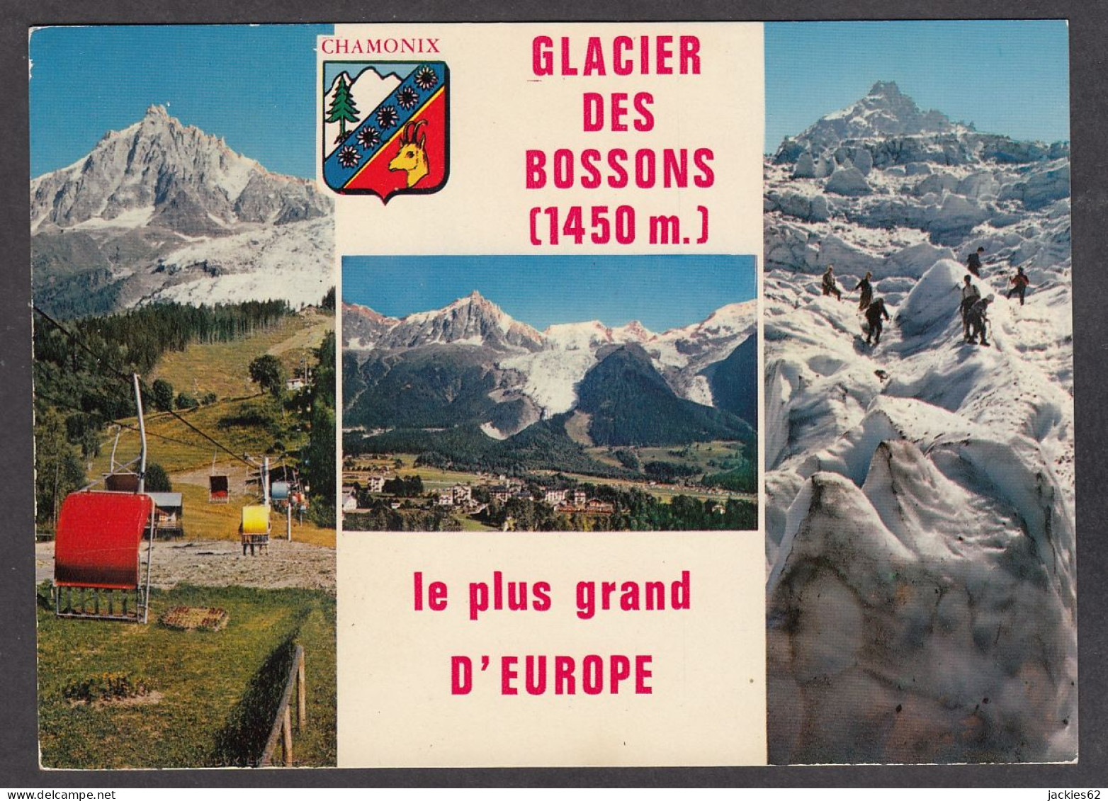 098818/ CHAMONIX, Le Glacier Des Bossons - Chamonix-Mont-Blanc