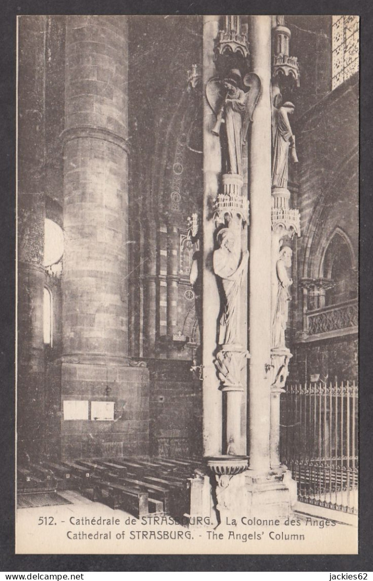 102175/ STRASBOURG, Cathédrale, La Colonne Des Anges - Straatsburg