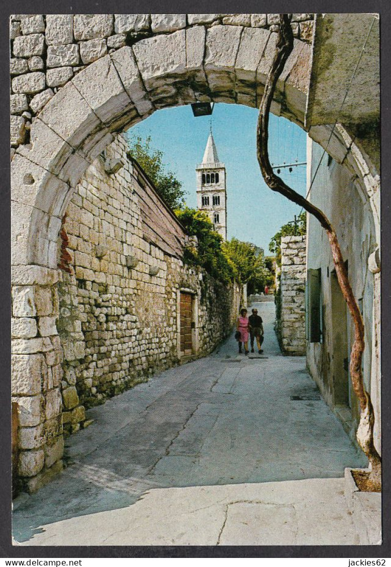 112410/ RAB, The Cathedral Steeple, Toranj Katedrale - Kroatië