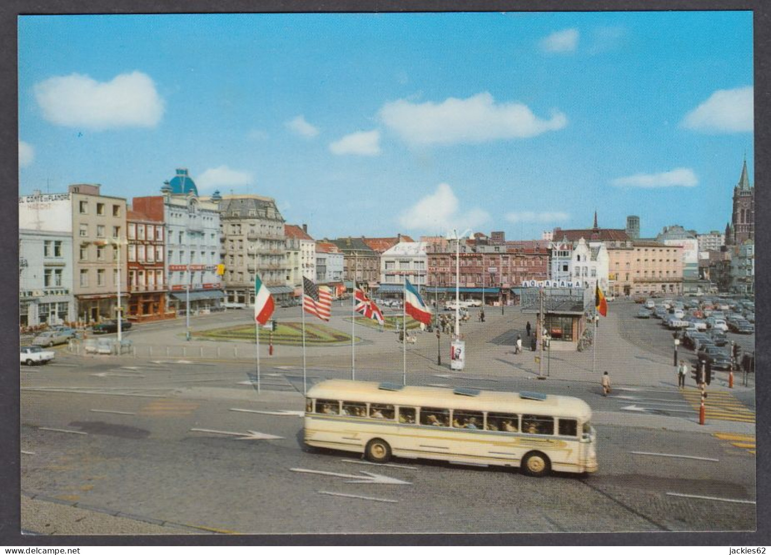 118938/ BLANKENBERGE, Leopold III Plein, Autocar - Blankenberge