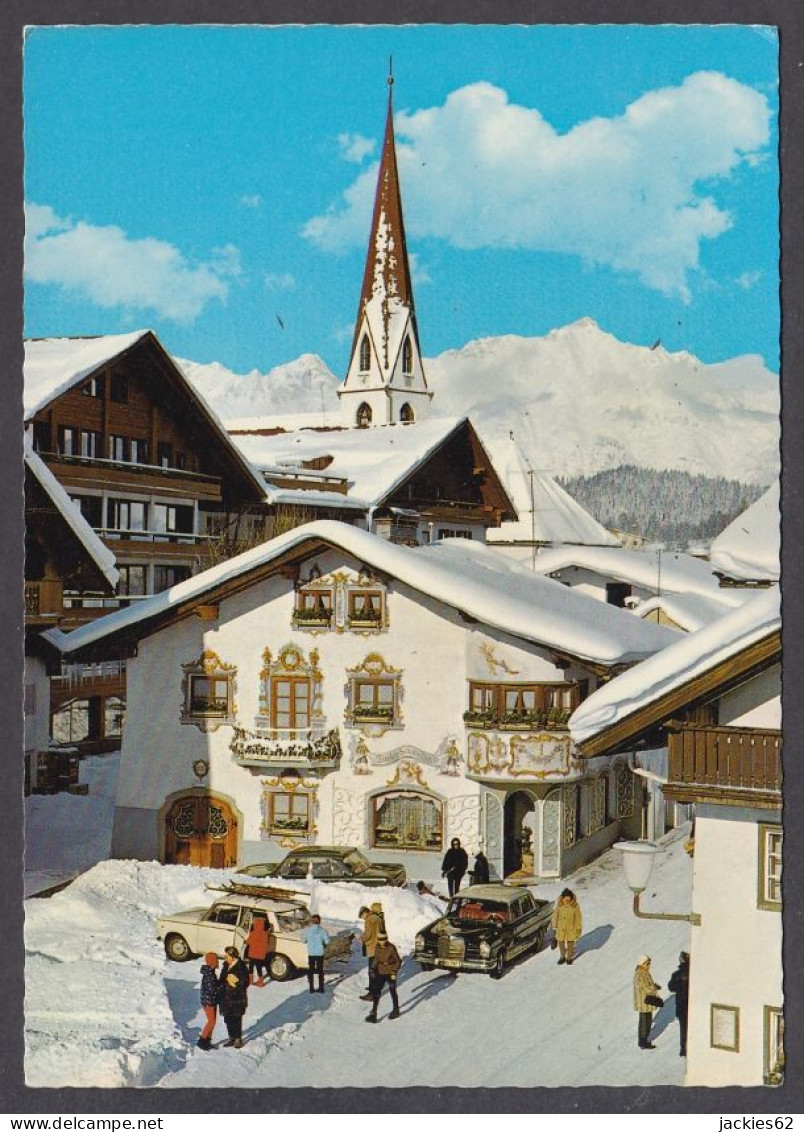 119846/ SEEFELD, *Tiroler Schmuckkastl* Mit Wettersteingebirge - Seefeld