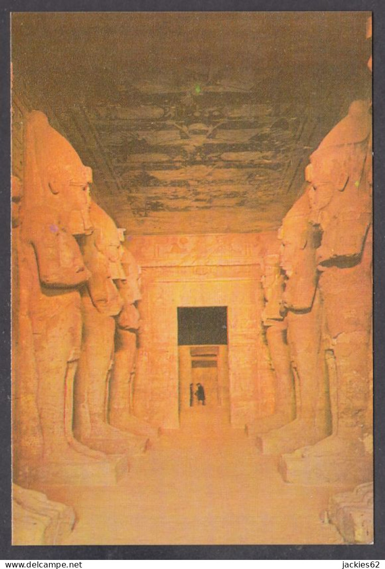 130727/ ABU SIMBEL, The Great Osiris Pillar Hall - Abu Simbel