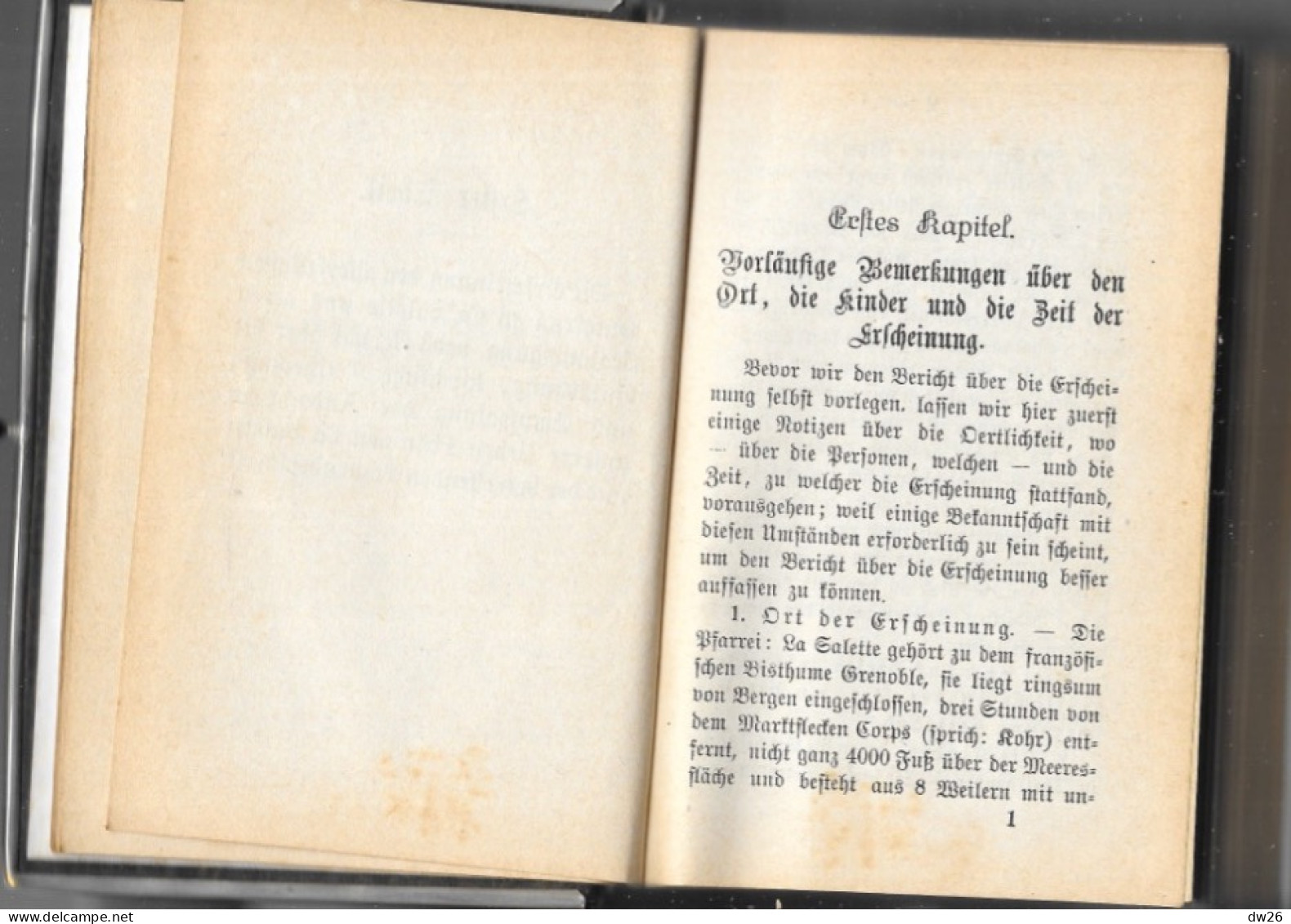 Buch Im Deutschen Gothic-Stil - Maria Von La Salette (Notre Dame De La Salette) Ein Gebet Und Erbauungsbuch - Cristianismo