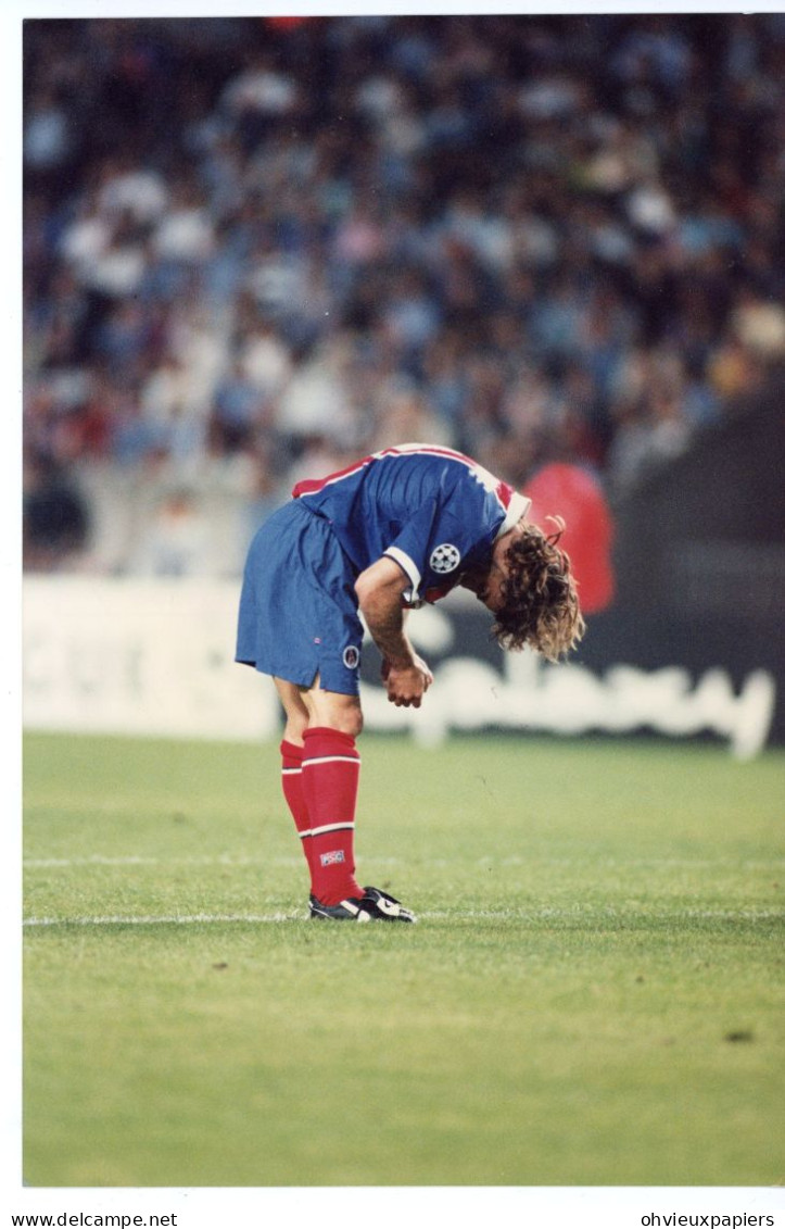 Photo Originale . FOOTBALL / LIGUE DES CHAMPIONS  PARIS SAINT GERMAIN  GOETEBORG  MARCO SIMONE 1997 - Sporten