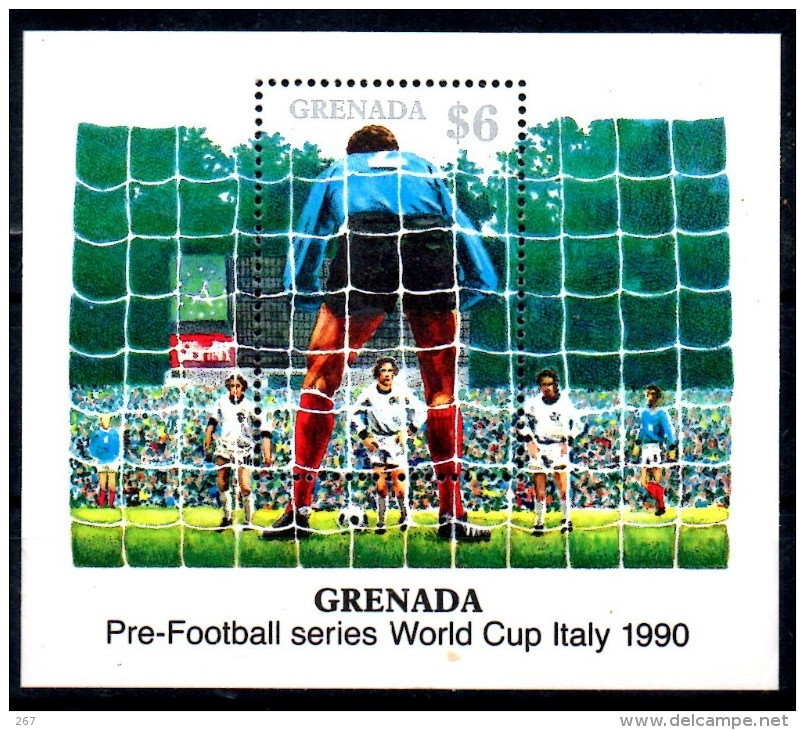 GRENADE  BF 214  * *   ( Cote 8e )   Cup  1990   Football  Soccer Fussball - 1990 – Italien