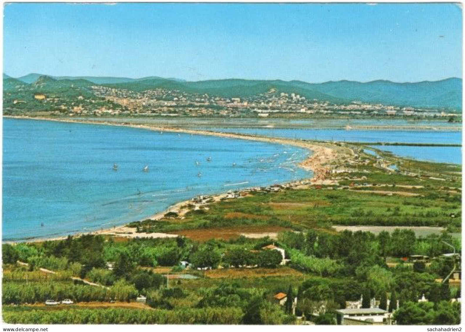 83. Gf. GIENS. Vue Panoramique Sur La Route Du Sel. 42-157 - Hyeres