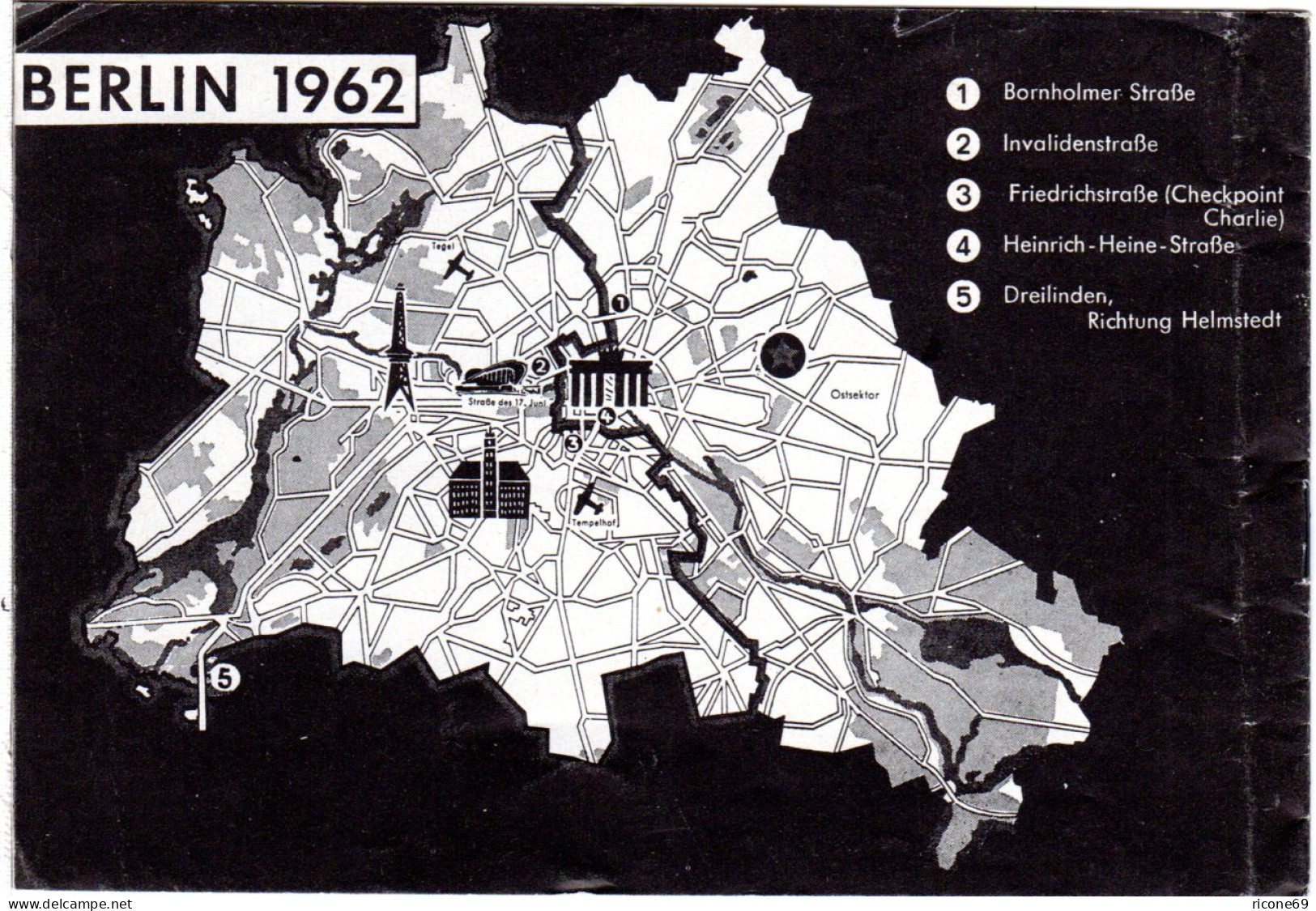 Unteilbares Deutschland, Berlin 1962, Mehrseitige Propaganda Broschüre - Sonstige & Ohne Zuordnung
