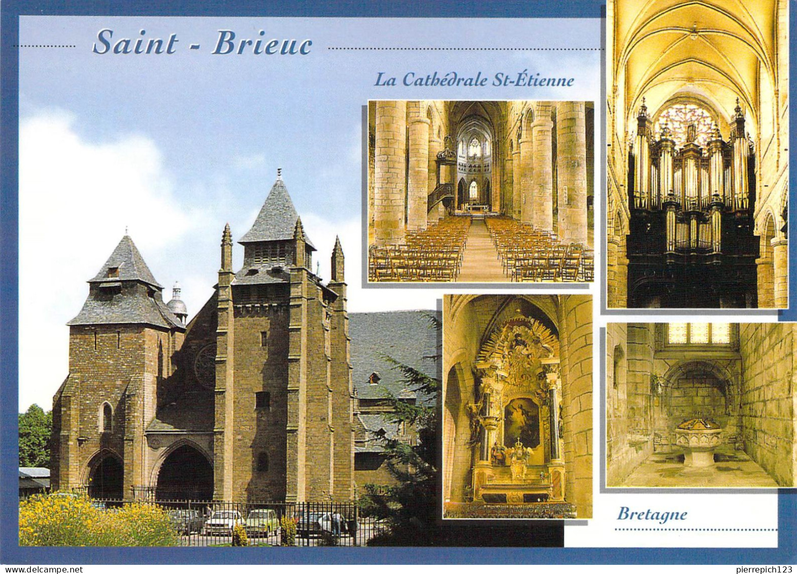 22 - Saint Brieuc - La Cathédrale Saint Etienne - Multivues - Saint-Brieuc