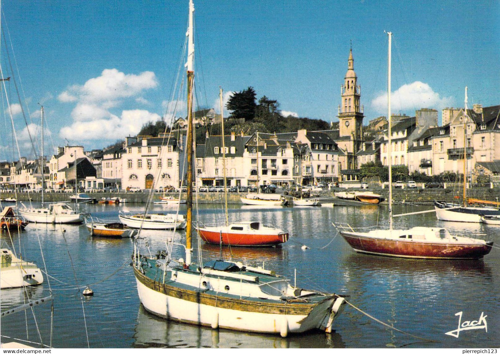 22 - Binic - Le Port Et L'église - Binic