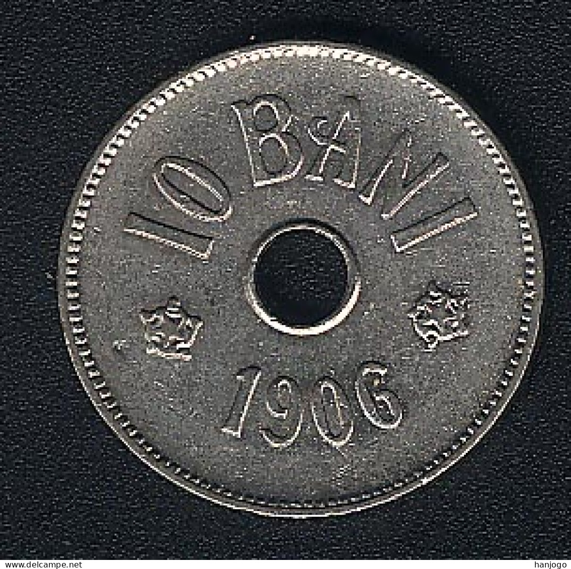 Rumänien, 10 Bani 1906 Ohne Mzz. - Rumania