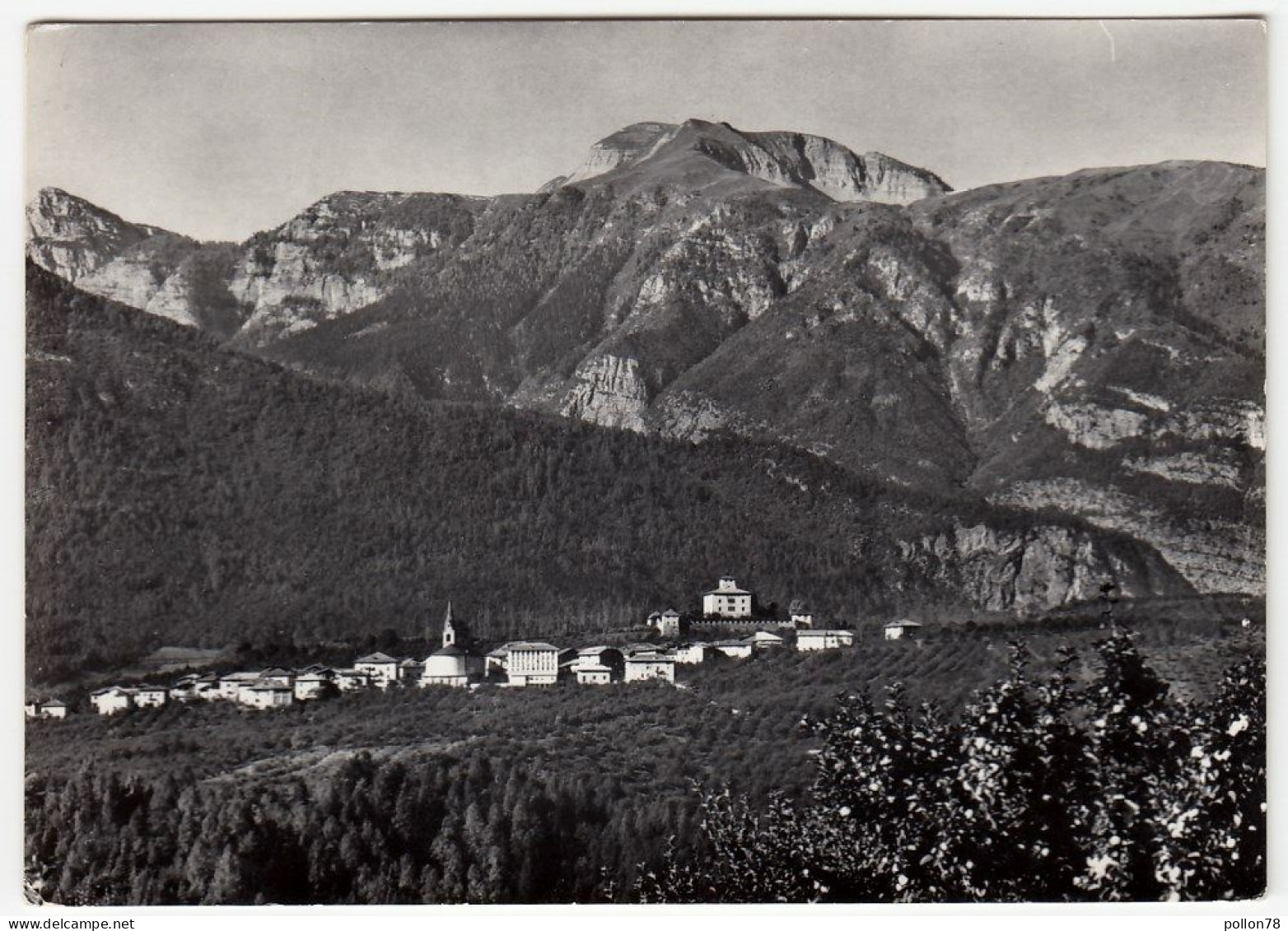 NANNO - VAL DI NON - PANORAMA COL GRUPPO BRENTA - TRENTO - 1969 - Trento