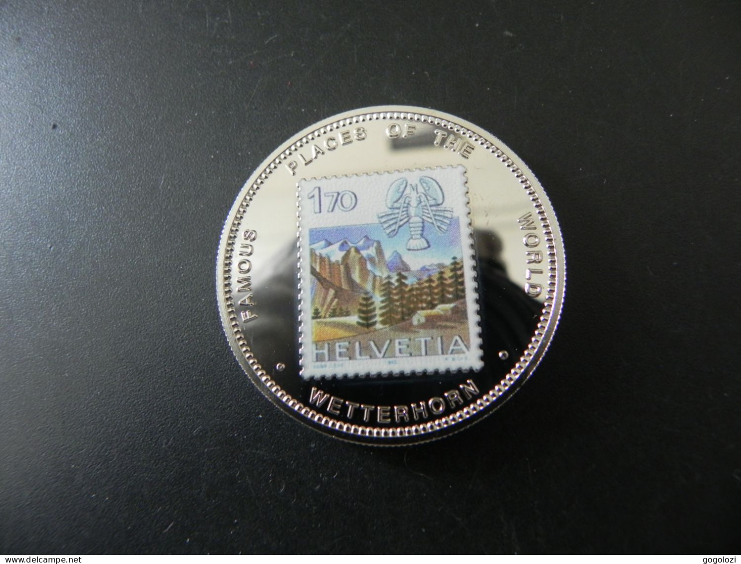 Uganda 1000 Shillings 1999 - Famous Places Of The World Switzerland Wetterhorn - Oeganda