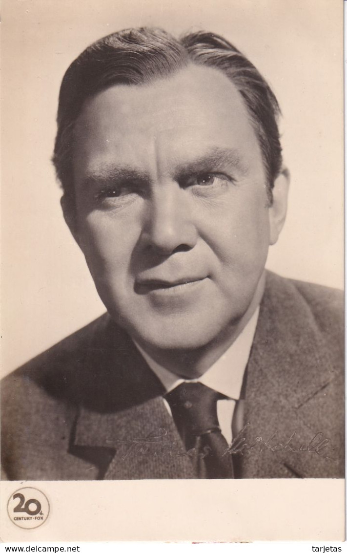 POSTAL DEL ACTOR THOMAS MITCHELL (CINE-CINEMA) - Photographs