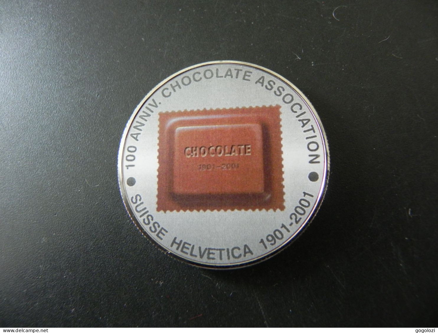 Equatorial Guinea 1000 Francos 2001 - 100 Anniversary Chocolate Association - Equatoriaal Guinea