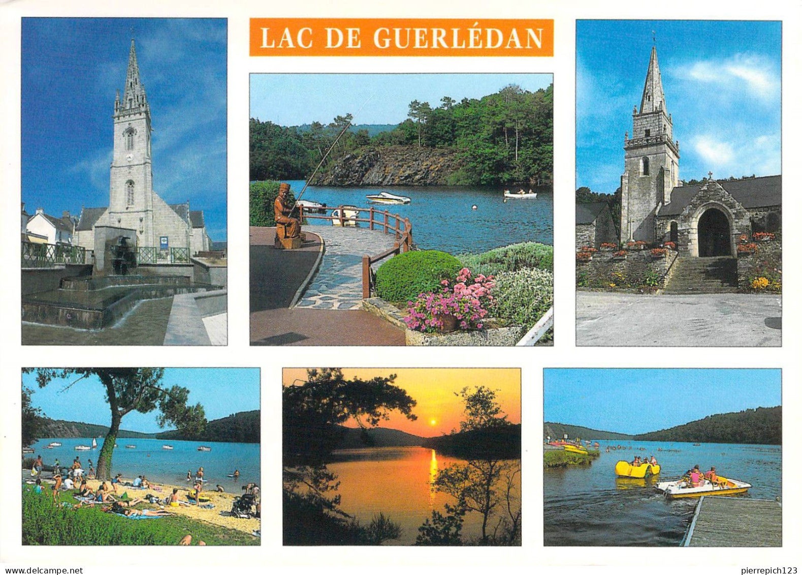 22 - Mur De Bretagne - Lac De Guerlédan - Multivues - Autres & Non Classés