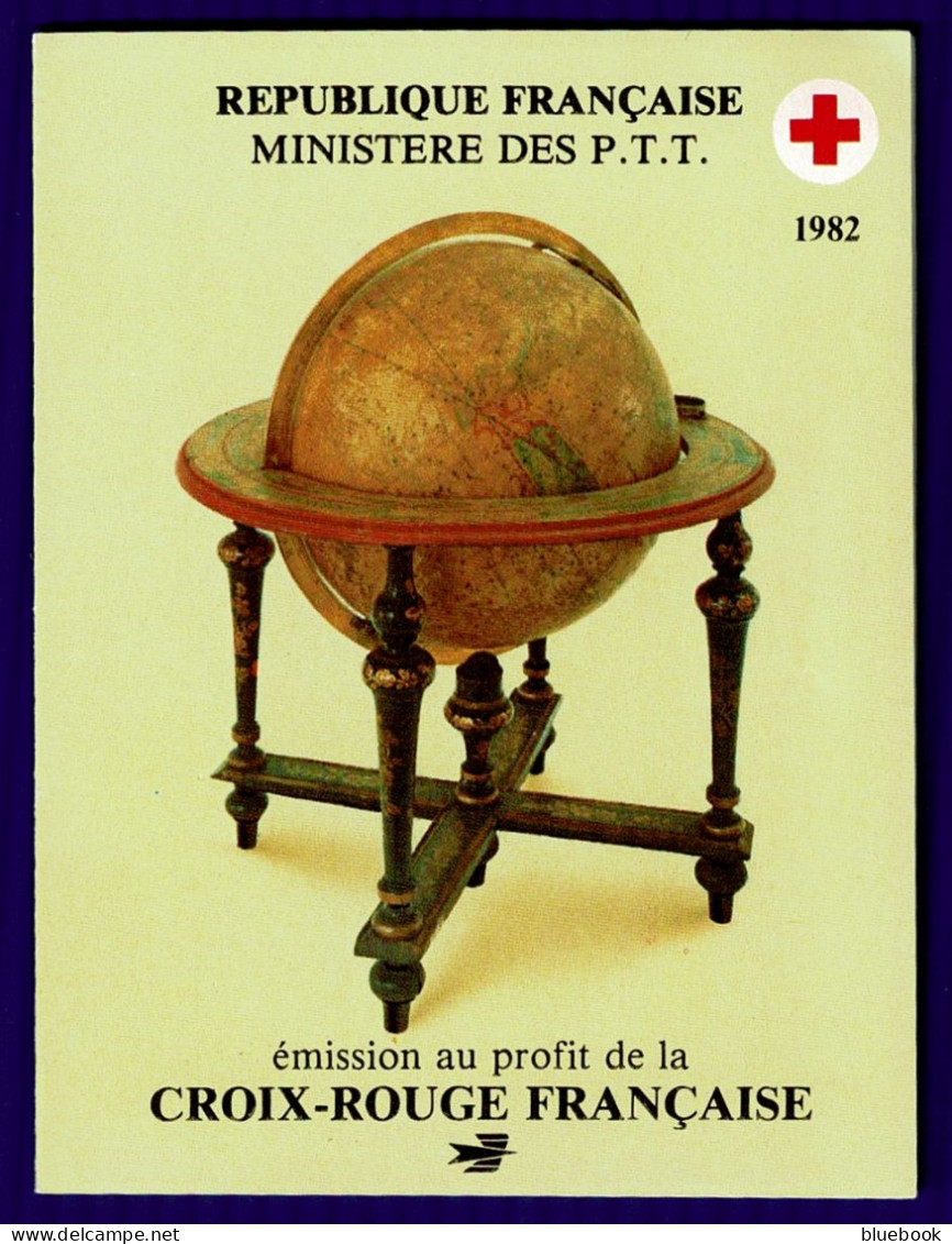 Ref 1645 - France 1982 - Red Cross Booklet SG 2549/2550 - Cruz Roja