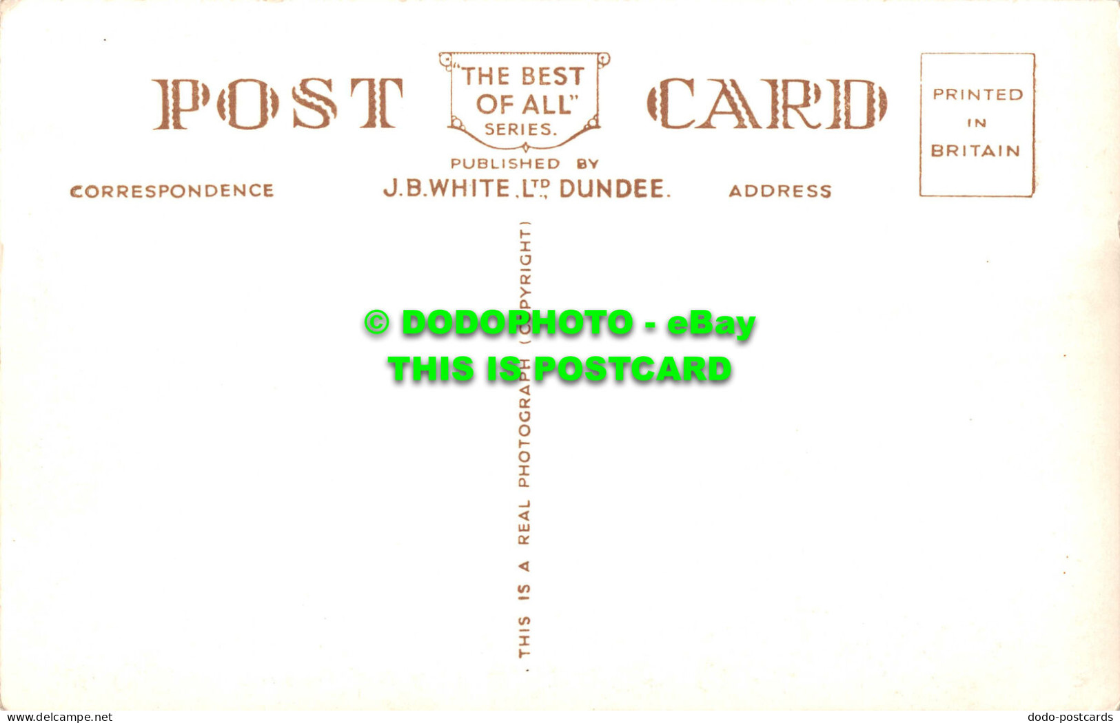 R537995 1706. Gorge. Glen Coe. Best Of All Series. J. B. White. RP - Monde