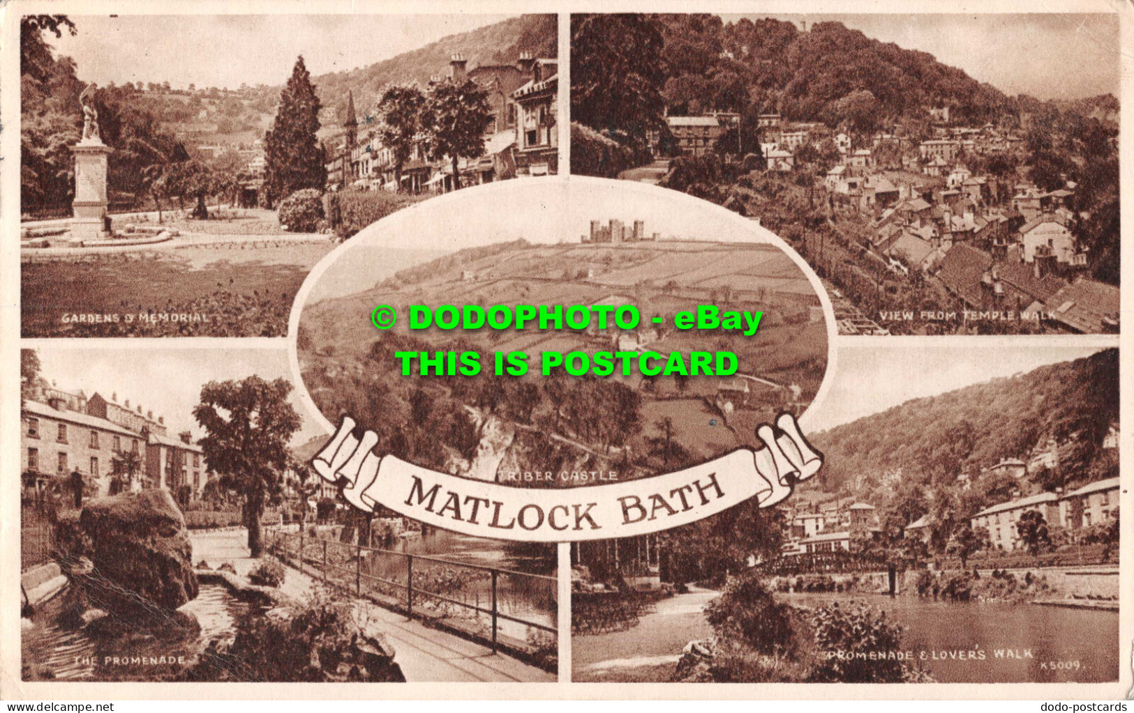 R538001 Matlock Bath. K5009. 1946. Multi View - Monde