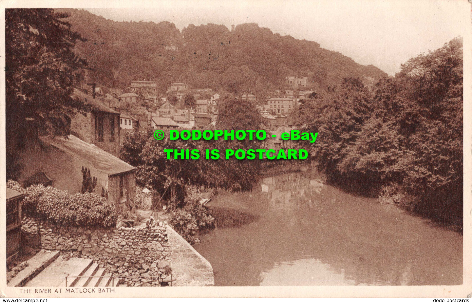 R538005 River At Matlock Bath. 1943 - Monde