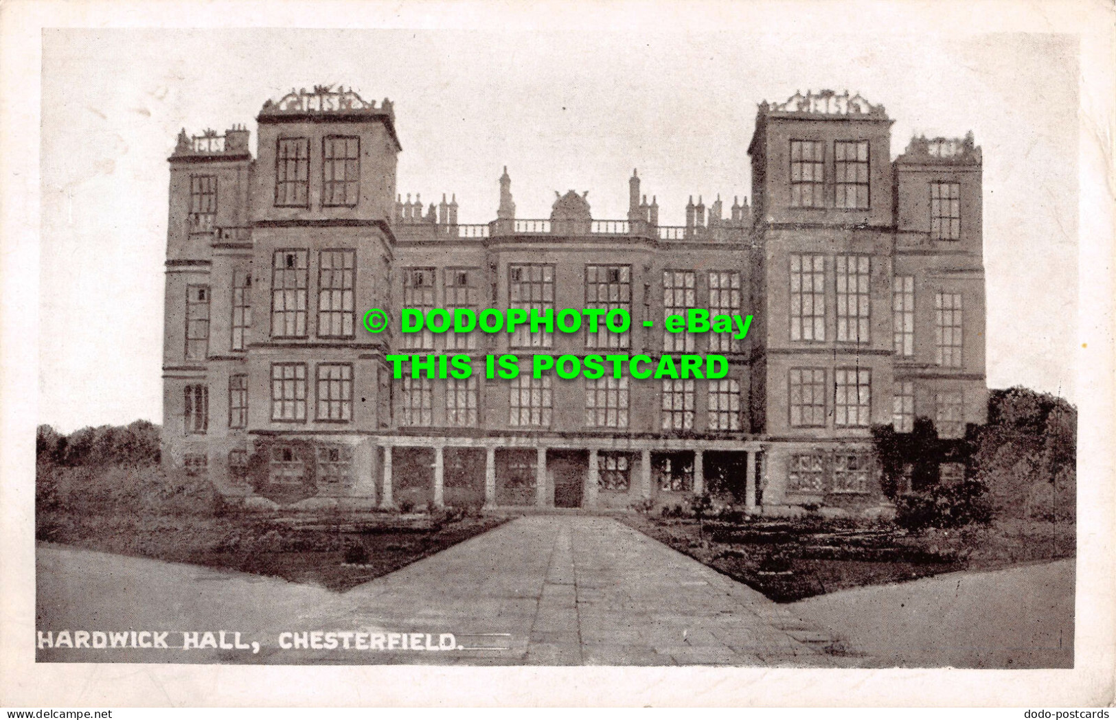 R538008 Hardwick Hall. Chesterfield. T. W. Swift. 1916 - Monde