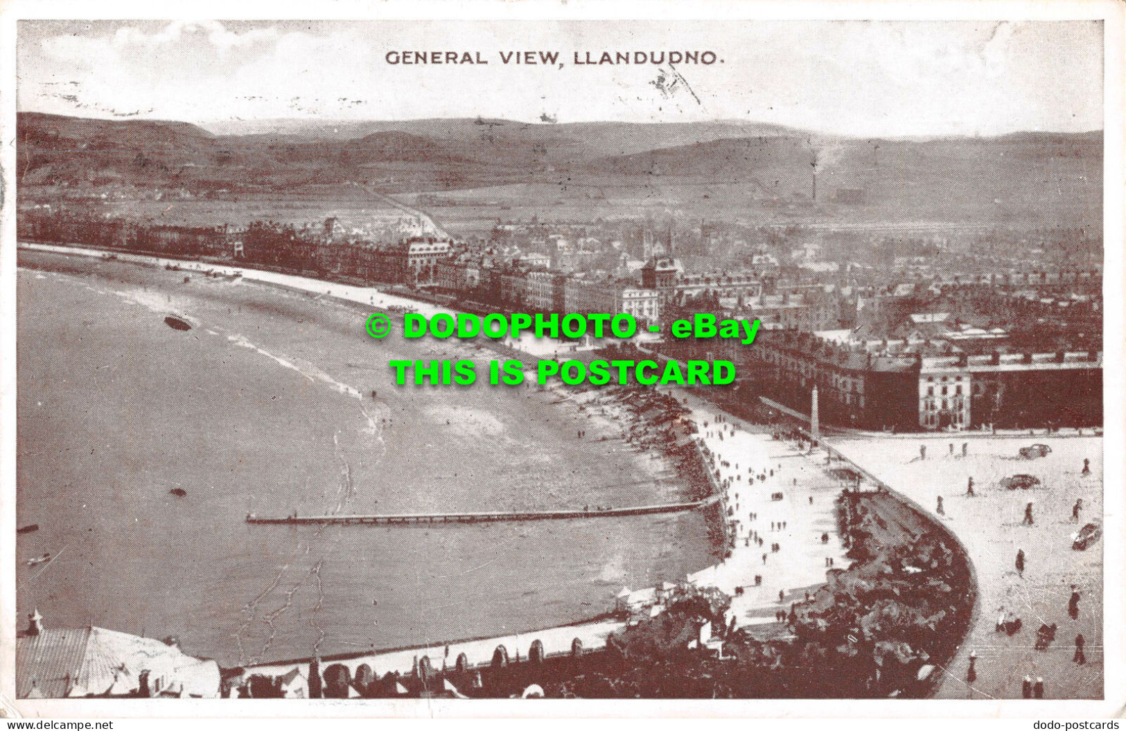 R538011 General View. Llandudno. 1946 - Monde