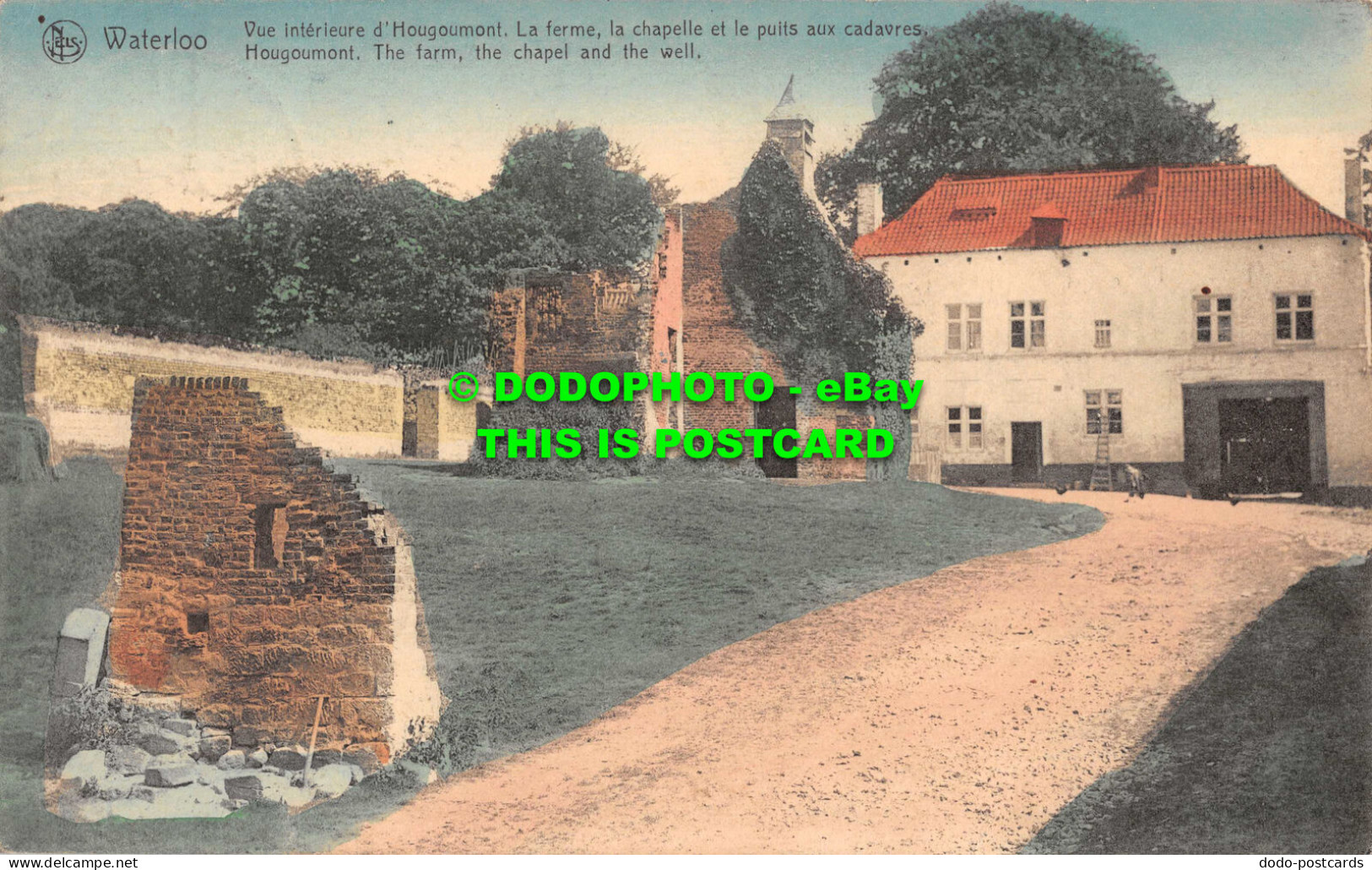 R538014 Nels. Waterloo. Hougoumont. Farm. The Chapel And Well. Ern. Thill. Bruxe - Monde