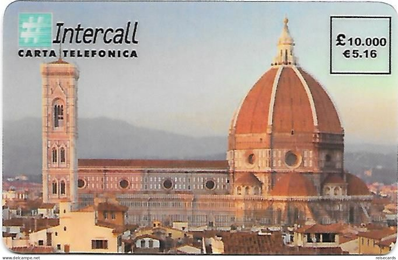 Italy: Prepaid Intercall - Firenze, Cattedrale Santa Maria Del Fiore - [2] Tarjetas Móviles, Prepagadas & Recargos