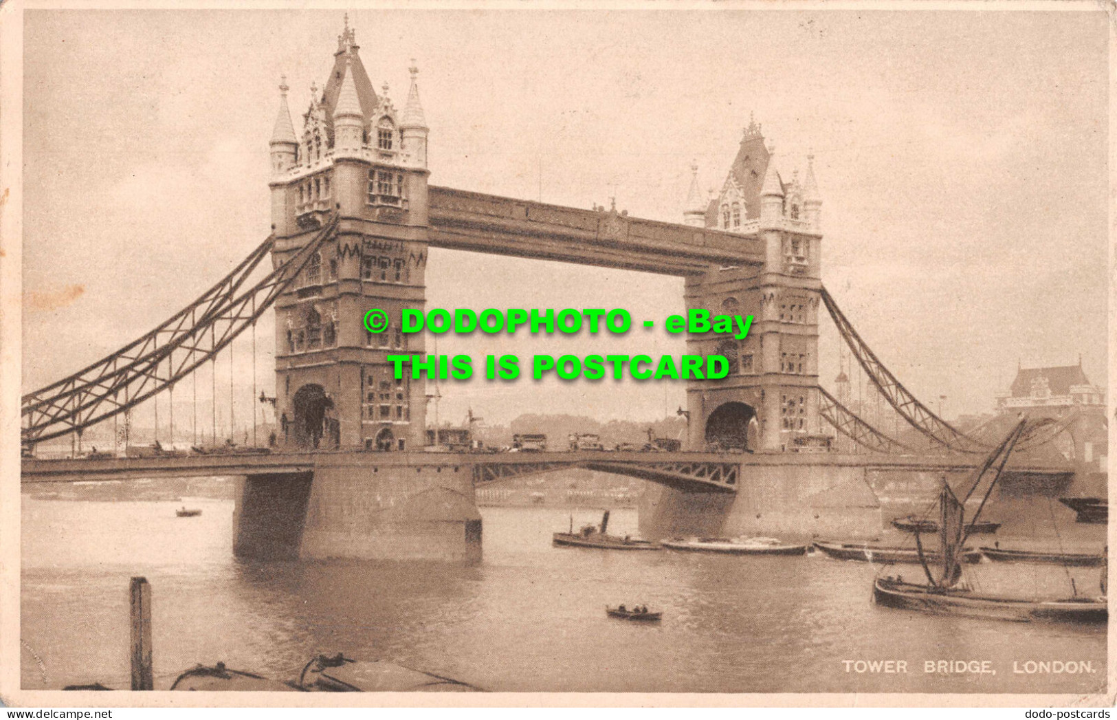 R538046 Tower Bridge. London. 1929 - Andere & Zonder Classificatie