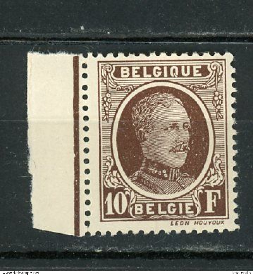 BELGIQUE   ALBERT 1er - N° Yvert 210 ** - 1922-1927 Houyoux